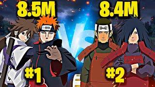 the 2 STRONGEST ACCOUNTS of BRAZIL MEET in the FINAL of SPACE-TIME  Naruto Online