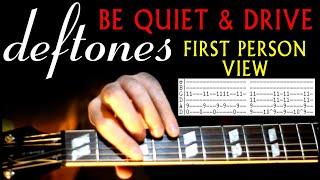 Deftones Be Quiet And Drive Far Away POV Guitar Lesson  Guitar Tabs  Tab Tutorial  Guitar Chords