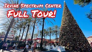 IRVINE SPECTRUM CENTER FULL TOUR Parking Lot & Walking Tour IN IRVINE CALIFORNIA ORANGE COUNTY