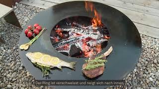 Feuerring das Original – TeleZüri Lifestyle – Untertitel Deutsch  #Grillring #Feuerschale