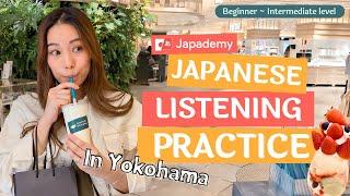 Eng Sub A Day in Yokohama Station  Japanese Listening Practice
