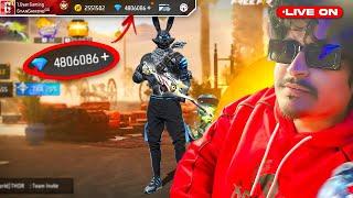 PRAY FOR GYAN GAMING   RANKED PUSH WITH SUBSCRIBERS#freefirelive