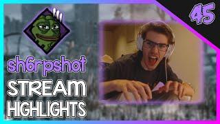 sh6rpshot STREAM HIGHLIGHTS #45 - BABY RAGE IRL FUNNY MOMENTS JUMPSCARES & More