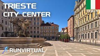 Virtual Run in Italy Trieste City Center 4K