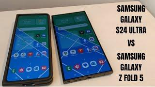 Samsung Galaxy S24 Ultra vs Samsung Galaxy Z Fold 5  Which Would You Choose?