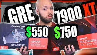 RX 7900 GRE vs RX 7900 XT  Is The 7900 XT Worth $200 More?