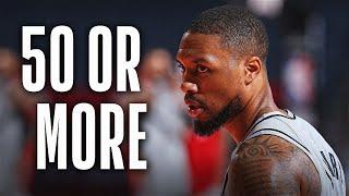 Every Time Damian Lillard Dropped 50 Or More 