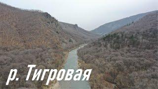 река Тигровая в Партизанском МР Приморского края вЕсна 2023 UHD 4K