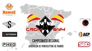 X Campeonato de la Asociación de Powerlifting de Madrid  Sesion 2  HOMBRES -83mayor Total -93 kg