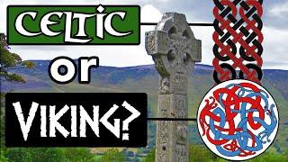 Celtic or Viking knots? Medieval stone monuments of Britain