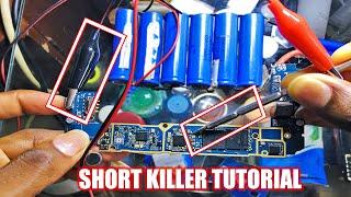 How to Use A Short Killer to Remove Full Shorting and Half Shorting - Mobile Repairing Course