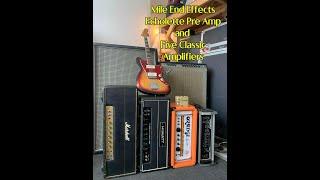 Mile End Effects Echolette PreAmp and 5 Classic Amplifiers