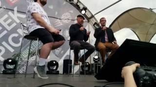 Джейми Хайнеман на Geek Picnic 2016  Jamie Hyneman