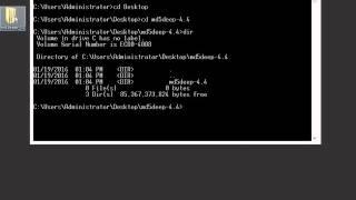 Using MD5Deep to find a checksum from the Windows command prompt