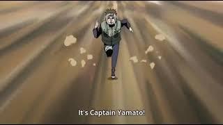 Scary face Captain Yamato to Naruto