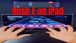 playing Rush E on an iPad is easy