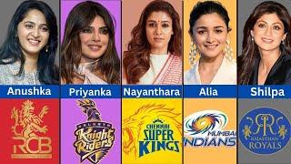 Famous Indian Actresses and Their Favorite IPL TEAM 2024