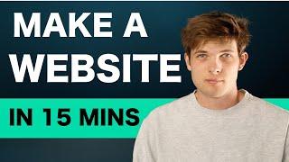 How to Make A Website in 15 Minutes Using Squarespace - 2024 Tutorial Step by Step