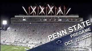 Penn State whiteout pregame.  October 22 2022.