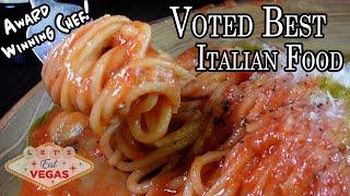 Voted top Italian restaurant in Vegas
