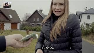 Public Agents Give Money To Beautiful Women From Russia #youtubeshorts