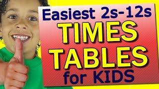 Times Tables for Kids Fast Easy and FUN 2 to 12 Times Tables