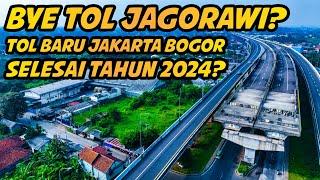 Jalur Baru Jakarta Bogor via Jalan Tol Selesai Tahun 2024 ️