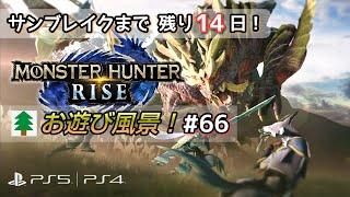 モンスターハンターライズ お遊び風景！#66  2023.04.08（金冠狙い）【MONSTER HUNTER RISE】