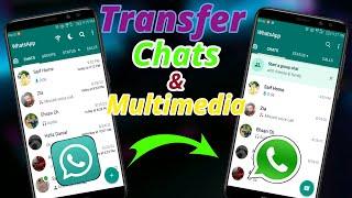 Transfer Chats And Media From GB Whatsapp To Whatsapp 2022  GB Whatsapp To Normal Whatsapp Backup