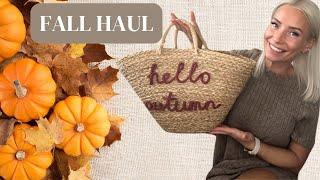 FALL HAUL  HELLO AUTUMN  HOME BARGAINS PRIMARK AND POUNDLAND HAUL