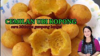 cara mudah bikin ubi kopong goreng#aeroxm#vlogtkitaiwan