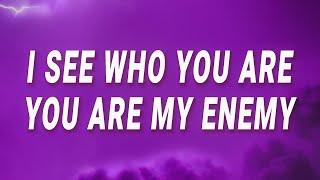 Tommee Profitt - I see who you are you are my enemy Enemy Lyrics