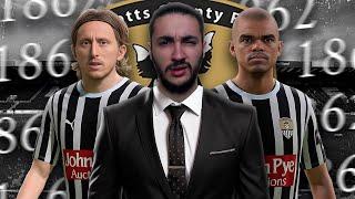 Reconstruyo al Notts County SOLO con Veteranos 