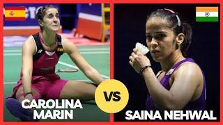 Carolina MarinSPN vs Saina NehwalIND Badminton Match Highlights  World Superseries 2015