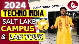 Techno India Main Salt Lake - Campus & Lab Tour  Placements  Rankings  Branches  Streams Btech