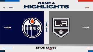 NHL Game 4 Highlights  Oilers vs. Kings - April 28 2024