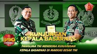 Panglima TNI Menerima Kunjungan Kepala Basarnas di Markas Besar TNI