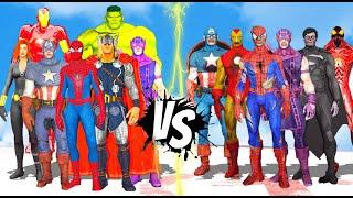 AVENGERS ZOMBIE WAR  AVENGERS VS AVENGERS ZOMBIE - SUPERHEROES BATTLE