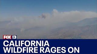 Thousands evacuate due to California wildfire  FOX 13 Seattle