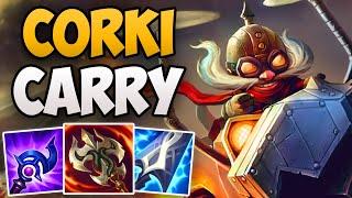 KOREAN CHALLENGER PLAYS CORKI MID  CHALLENGER CORKI MID GAMEPLAY  Patch 13.13 S13