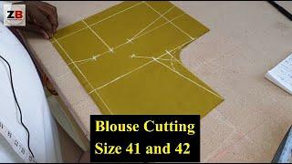 Online Blouse Class 10 Blouse Cutting Bust Size 41 and 42