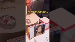 Selena Gomez has a picture of Jimin in her office