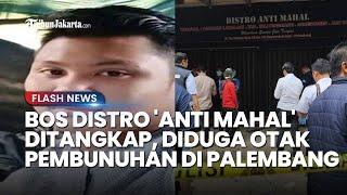 Detik-detik Penangkapan Bos Distro Anti Mahal Diduga Otak Pembunuhan Pegawai Koperasi di Palembang