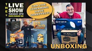 Go Power DURACUBE & ELGATO KEY LIGHT AIR Unboxing & My Streaming SIDE-EFFECTS