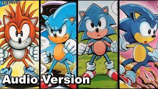 Evolution of Sonic The Hedgehog in Sonic The Comic audio version Part 1