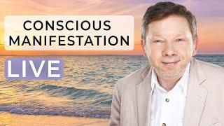 Eckhart Tolles Live Teaching Conscious Manifestation and the Co-Creation of a New Earth