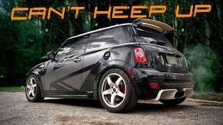 Quickest Mini on a Stock ECU?  520 HP Cooper JCW Big Turbo Prep.