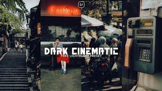 Dark Cinematic Preset  Lightroom Mobile Preset Free DNG  cinematic presets  lightroom presets