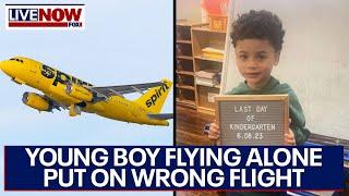 Spirit Airlines put unaccompanied 6-year-old boy on wrong flight  LiveNOW from FOX