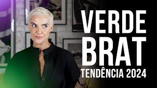 Que cor é VERDE BRAT ?  - Tendência  2024 I Hypnotique by Fabíola Kassin